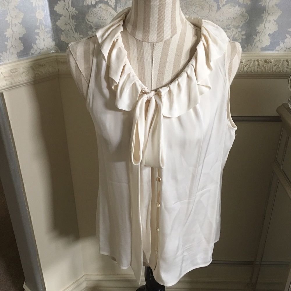 Antonio Melani Tie Front Blouse Beauty